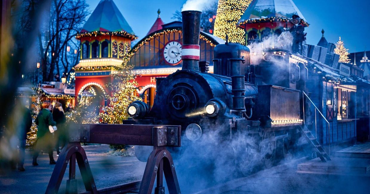 Jarmark w Tivoli – świąteczny pociąg (fot. materiały prasowe)