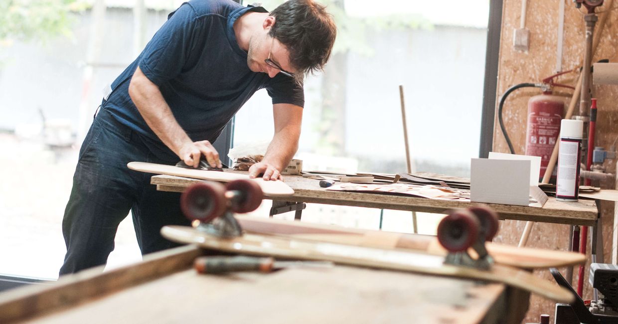 W warsztacie Bronek Longboards